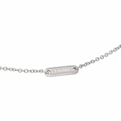Balmain - Collier maille forçat en or blanc 58 Facettes 5976501CN