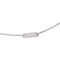 Balmain - Collier maille forçat en or blanc 58 Facettes 5976501CN