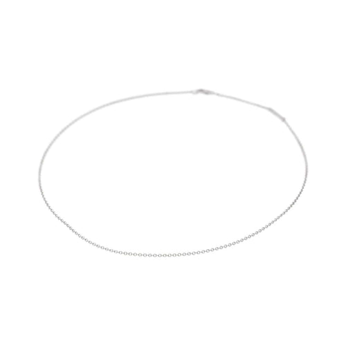 Balmain - Collier maille forçat en or blanc 58 Facettes 5976501CN