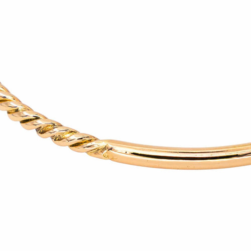 Bracelet jonc en or rose 58 Facettes 6034500CN
