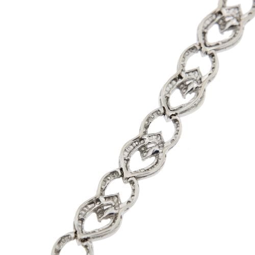 Bracelet Bracelet en or blanc 18 ct avec diamants 3,12 ct 58 Facettes 30428