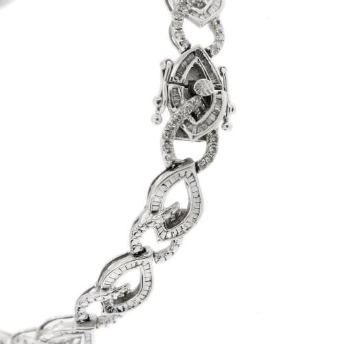 Bracelet Bracelet en or blanc 18 ct avec diamants 3,12 ct 58 Facettes 30428