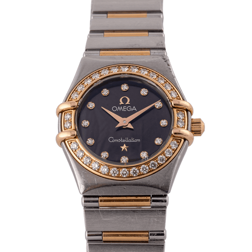 Omega Constellation - Montre femme en or rose et acier 58 Facettes TOT-11807