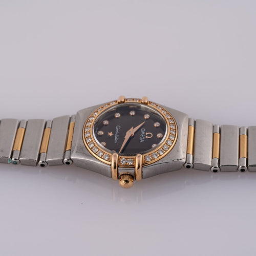Omega Constellation - Montre femme en or rose et acier 58 Facettes TOT-11807