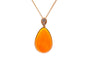 Pendentif Pendentif en or 18k avec opale et diamants 58 Facettes 27208-27621
