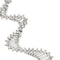 Collier Collier - Pendentif ondulé en or blanc 18 ct et diamants 58 Facettes 25928