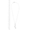 Collier Collier - Pendentif ondulé en or blanc 18 ct et diamants 58 Facettes 25928