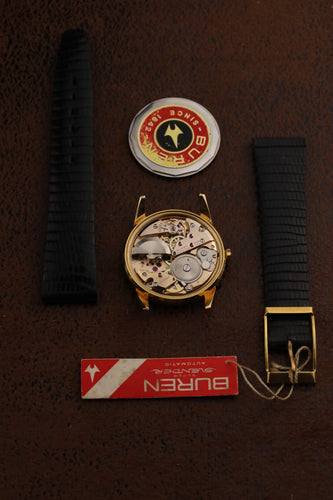 Buren - Montre Super Slender Automatic plaquée or 58 Facettes prod_01KQMRJ49T31H1B4K6WJNASF28