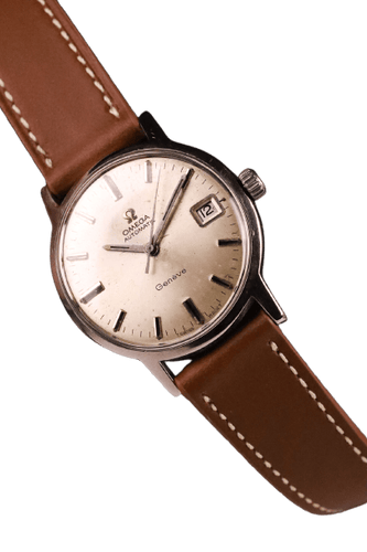 Montre Omega Genève Date - Montre automatique en acier 58 Facettes prod_01KTM0SP5ENXHJ03ZYA9HVNFBB