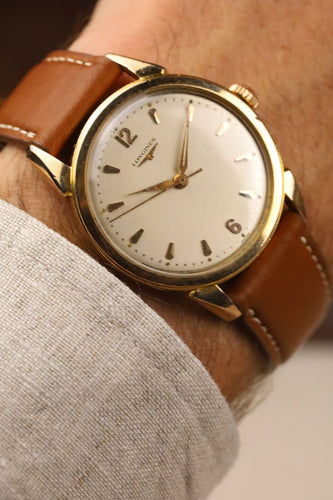 Longines - Montre Cornes de vache plaquée or 58 Facettes prod_01M1F5HS876E1YPET7KJBVCH3J