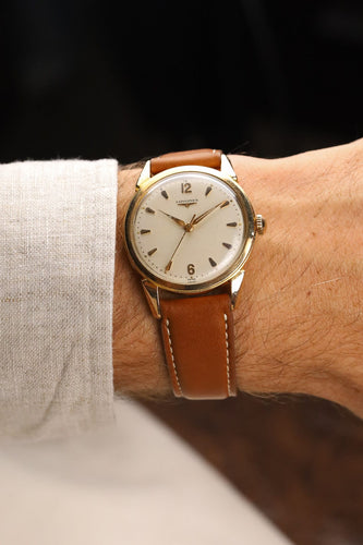 Longines - Montre Cornes de vache plaquée or 58 Facettes prod_01M1F5HS876E1YPET7KJBVCH3J