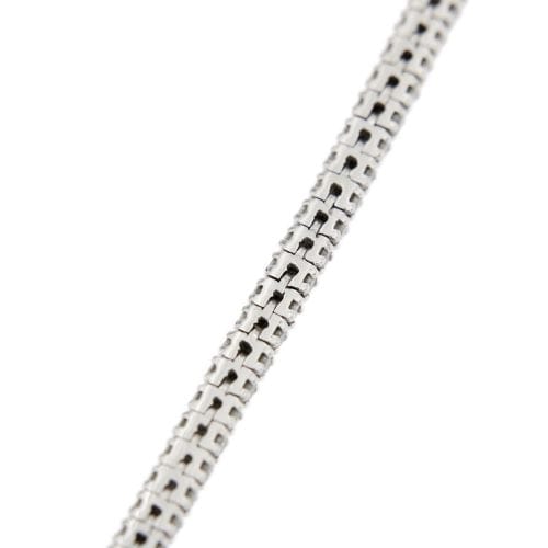 Bracelet Bracelet tennis - 274 diamants 2,74 ct en or blanc 18 ct 58 Facettes 30427