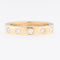 Bague 54 Bague moderne en or jaune 18 carats et diamants 58 Facettes A1518