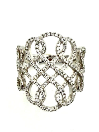 54 Messika Promess - Bague en or blanc 18K et diamants 58 Facettes MESSIKA BG