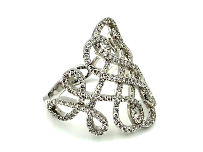54 Messika Promess - Bague en or blanc 18K et diamants 58 Facettes MESSIKA BG