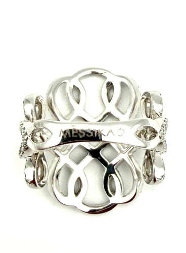 54 Messika Promess - Bague en or blanc 18K et diamants 58 Facettes MESSIKA BG