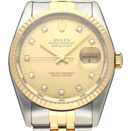 Rolex Datejust - Montre 16233G en or et acier