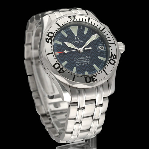 Montre Omega Seamaster - Montre 2554.80.00 Jacques Mayol en acier 58 Facettes OMG/SEA/403