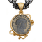 Pendentif monnaie romaine en or jaune 18k 58 Facettes T324CAG17