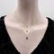 Collier Collier avec diamant taille émeraude 0,50 ct en or 18 carats et rhodium noir 58 Facettes 11209