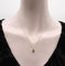 Collier Collier avec diamant taille émeraude 0,50 ct en or 18 carats et rhodium noir 58 Facettes 11209