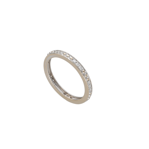 56 Mauboussin - Alliance en or gris 18k et diamants 58 Facettes FB11861