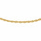 Bracelet maille forçat double torsadée en or jaune 58 Facettes 5780602CN