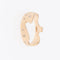Bague 57 Bague couronne en or jaune et diamants 58 Facettes A1529