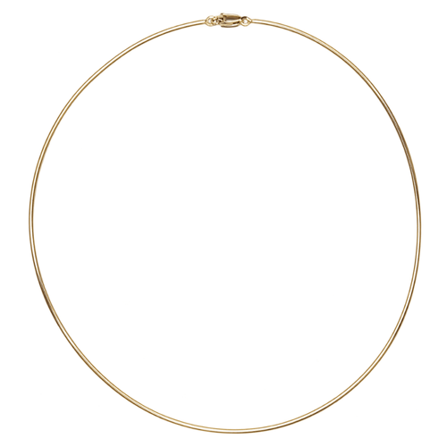 Collier en or jaune 18k 58 Facettes T488