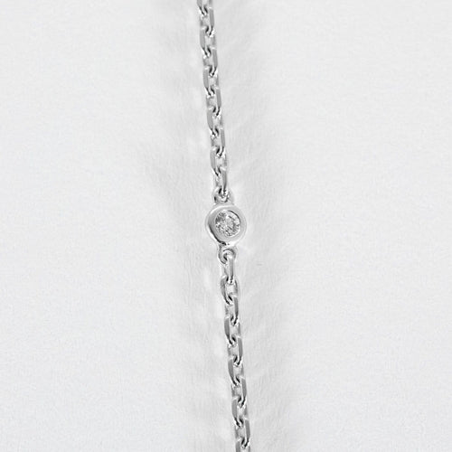 Collier Messika Move Uno - Collier pavé en or blanc et diamants 58 Facettes 58FC66