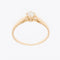 Bague 55 Bague solitaire en or jaune 18 carats et diamant 58 Facettes A1534