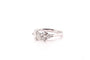 Bague 52 Bague - Diamant taille princesse 0,92 ct F VS1 en or blanc 18k 58 Facettes 24992/24941