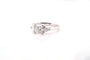 Bague 52 Bague - Diamant taille princesse 0,92 ct F VS1 en or blanc 18k 58 Facettes 24992/24941