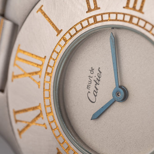 Cartier Must 21 - Montre en acier, référence 9010 58 Facettes TOT-11831