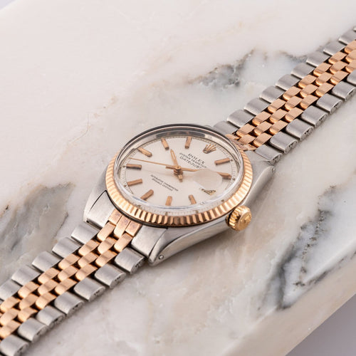 Rolex Datejust 36 - Montre en or rose et acier 58 Facettes TOT-11816