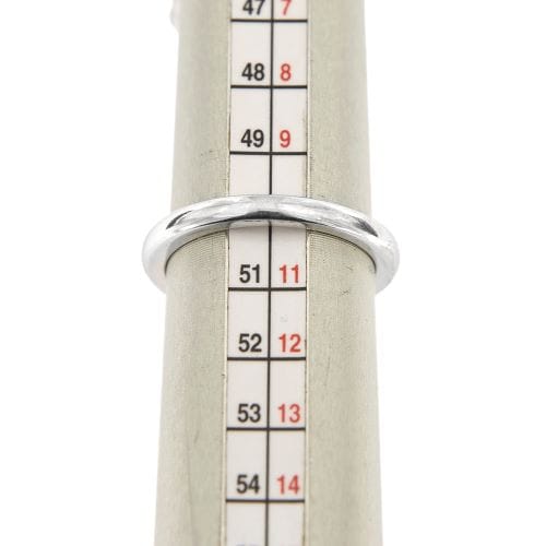Bague Donna Oro - Bague solitaire en or blanc avec diamant 0,07 ct 58 Facettes 20895