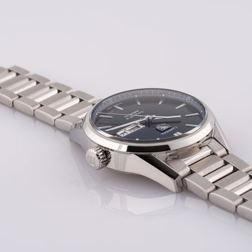 TAG Heuer Carrera - Montre Calibre 5 en acier 58 Facettes TOT-11814
