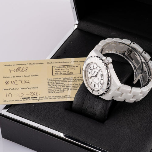 Chanel J12 - Montre H0968 en céramique 58 Facettes TOT-11836
