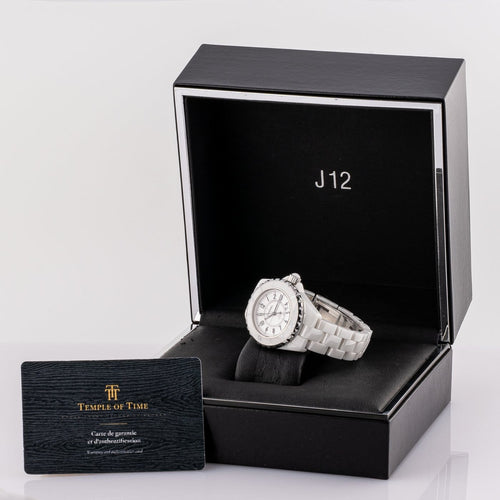Chanel J12 - Montre H0968 en céramique 58 Facettes TOT-11836