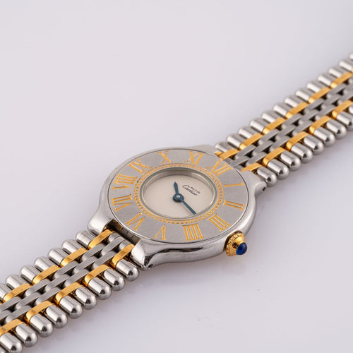 Cartier Must 21 - Montre en acier 58 Facettes TOT-11832
