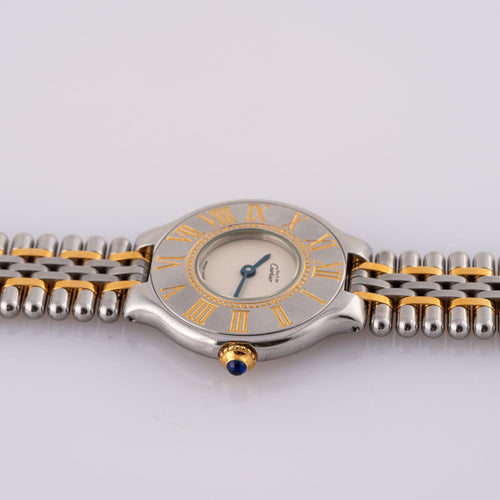 Cartier Must 21 - Montre en acier 58 Facettes TOT-11832