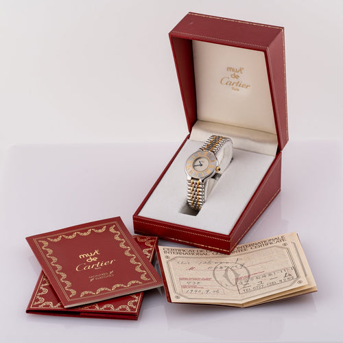 Cartier Must 21 - Montre en acier 58 Facettes TOT-11832