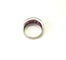 Bague 53.5 Bague bandeau en or blanc, rubis et diamants 58 Facettes DV-Bag.rub.cal