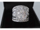 54 Bague en or blanc sertie de diamants 5,50 ct 58 Facettes 2042