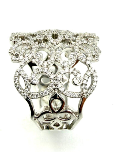 55 Messika Eden - Bague en or blanc 18K et diamants 58 Facettes MESSIKA BG