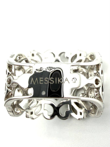 55 Messika Eden - Bague en or blanc 18K et diamants 58 Facettes MESSIKA BG