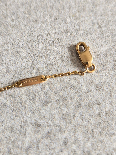 Van Cleef & Arpels Sweet Alhambra - Collier en or jaune et nacre 58 Facettes jnci171