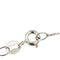 Collier avec pendentif fleur en or blanc, saphir et diamants 58 Facettes 42901
