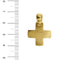 Pomellato - Pendentif croix bombée en or jaune 58 Facettes 42489