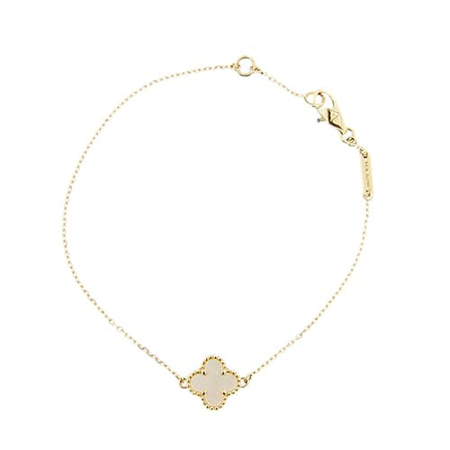 Van Cleef & Arpels Sweet Alhambra - Bracelet en or jaune et nacre 58 Facettes 42451